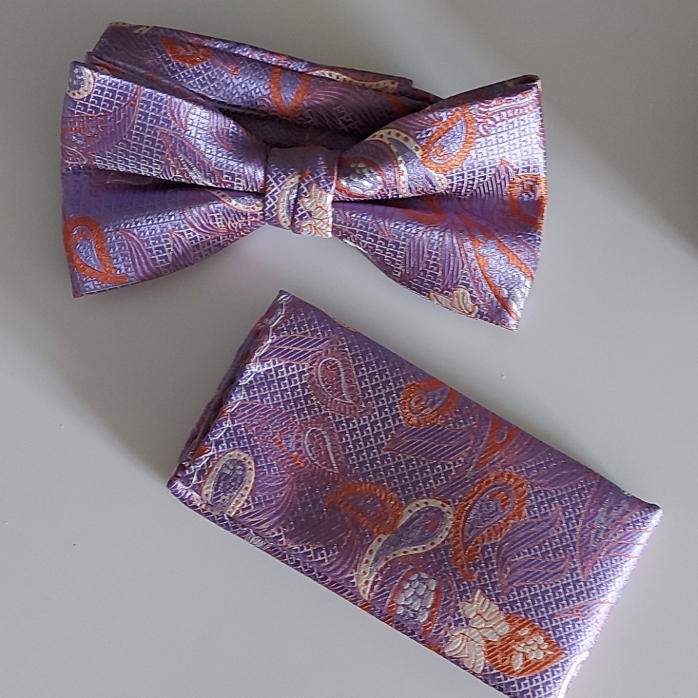 Bowtie and pocket square